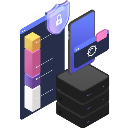 Data security illustration placeholder